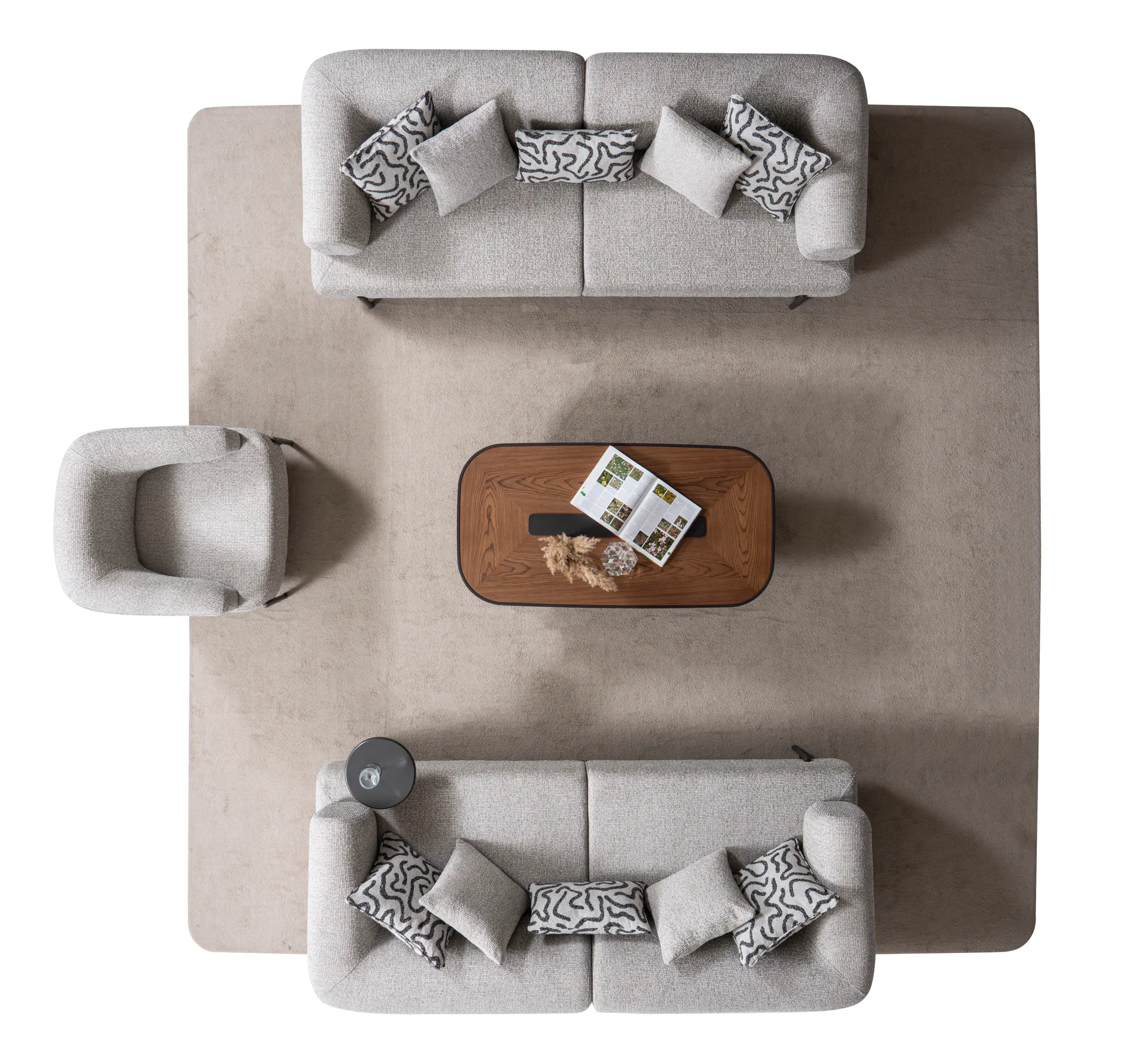 Verona Gri Koltuk Takımı